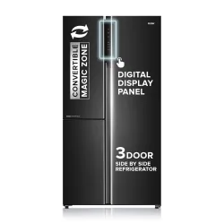 Haier SmartChoice 598L 3-Door Side-by-Side Refrigerator