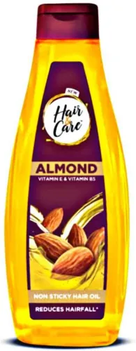 Image of Hair & Care Almond Hair Oil 500ml
