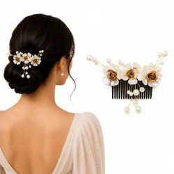 Hair Flare 2199 Artificial Metal Comb Slide