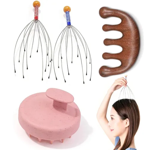Image of Hair Massager, Pack of 4