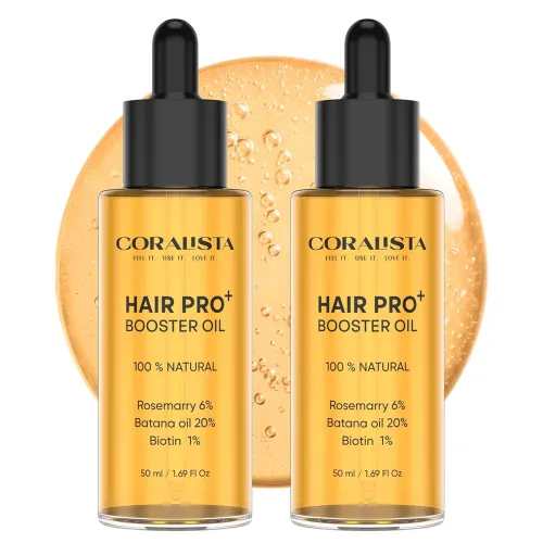 Image of Hair Pro+ Booster Oil Pack of 2 (100ml) Oil for Hair Fall Control,