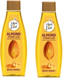 HAIR & CARE With Walnut & Almond,Non-Sticky Hair Oil (1000 ml)