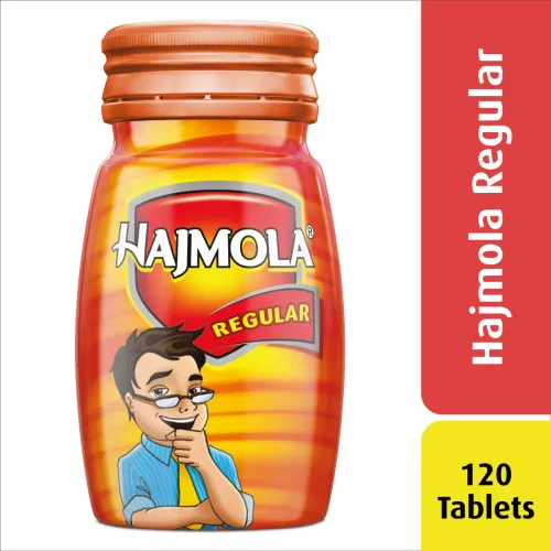 Image of Hajmola Digestive - 120 Tablets (Regular Flavour) | Tasty & Chatpata | Ayurvedic Regular (120 pieces)
