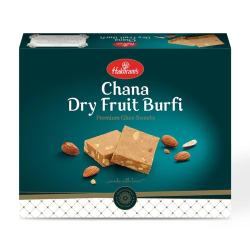 Image of Haldiram's Chana Dry Fruit Burfi 500g 