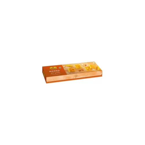 Image of Haldiram's Nagpur Mango Delight 125g Tropical Mango Flavoured Sweet Bites