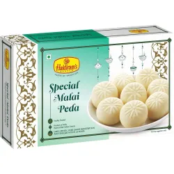 Haldirams Nagpur Special Malai Peda 250g Pack