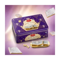Haldirams Premium Kaju Katli Tin Sweets Gift Pack 400g