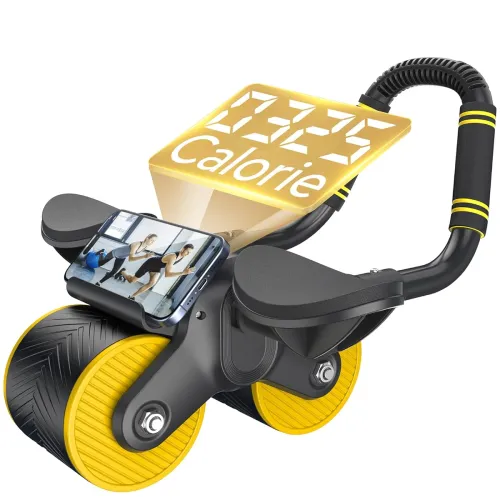 Image of Halohop AB Roller Wheel With Calorie Record Counting Exercise Whee
