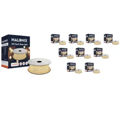 Halonix 10m Yellow Rope Light 120 LED/m (Pack of 10)