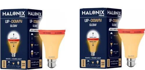 Image of Halonix 10W B22 Decorative LED Bulb Pack of 2
