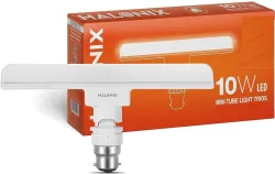 Halonix 10W B22 LED T-Bulb, White