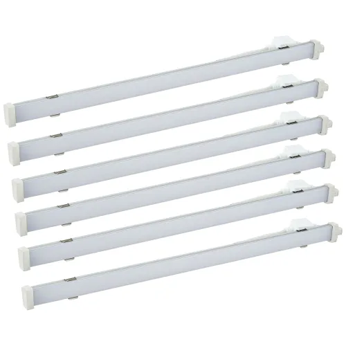 Image of Halonix 10W LINÉAIRE PROFILE LED Cabinet Light | 1 Ft Slim LED Profile Light for Cabinet & Counter Lighting | Cool Dayli