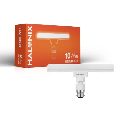Image of Halonix 10W T-Bulb LED (Cool White, B22d) 