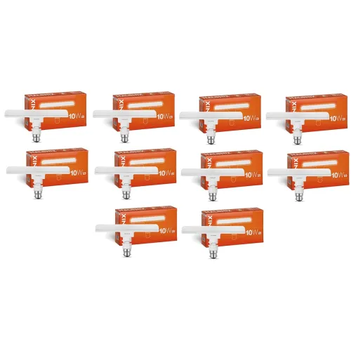 Image of Halonix 10 Watts B22d Led bulb Mini tube Light (Pack of 10)