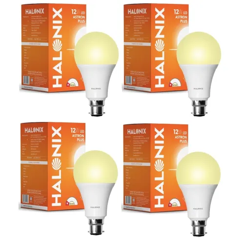 Image of Halonix 12W LED Light Bulb Pack of 4
