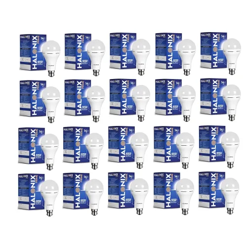 Image of Halonix 14W B22D Led Emergency Bulb Pack Of 20 