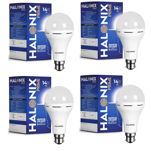 Image of Halonix 14W Emergency Bulb|Rechargeable Emergency Bulb 