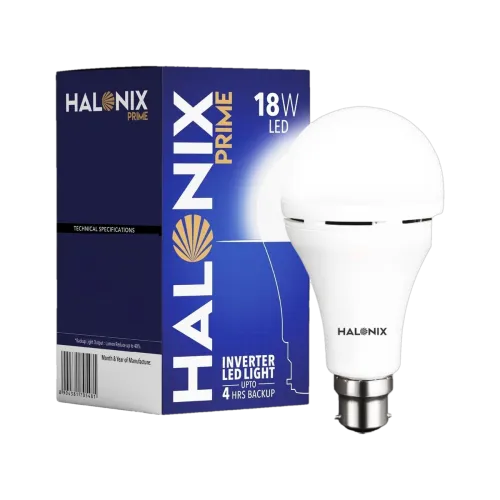 Image of HALONIX 18W Rechargeable Emergency Inverter Bulb