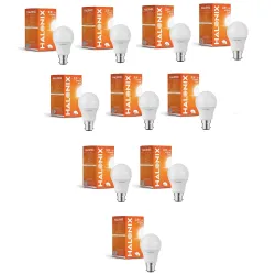 Halonix 2.9 Watt B22D LED Cool Day Light led Bulb, Pack of 10, White light