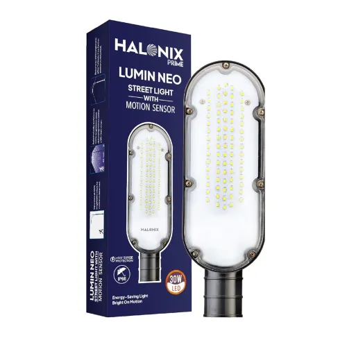 Image of Halonix 30-Watt Motion Sensor Street Light | Waterproof Outdoor Light |