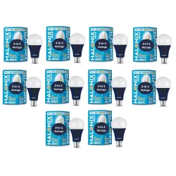 Halonix 3-in-1 Multi Watt LED Bulb Pack 10