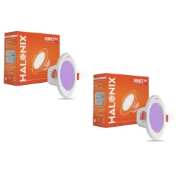 Halonix 3W Purple Junction Box led downlighter (Pack of 2)