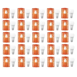 Halonix 4.9W B22 LED Cool White Bulb, Pack of 25