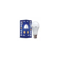 Halonix 8.5 Watt B22 LED Rechargeable Emergency light Bulb Po1
