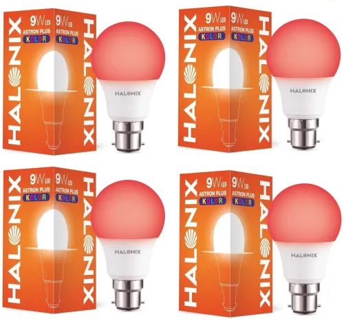 Image of Halonix 9W B22 LED Bulb * pack of 4