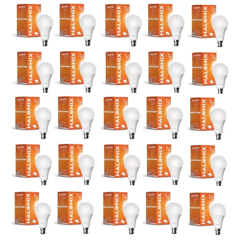 Image of Halonix 9W B22 LED Cool White Bulb