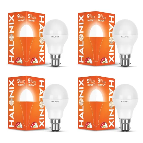Image of Halonix 9W LED Bulb Pack of 4