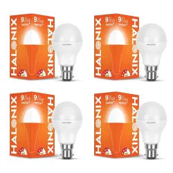 Halonix 9 Watts Led Bulb Astron Plus Base B22 (Cool Day Light) Pack Of 4