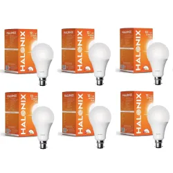 Halonix Astron Star 12W B22 LED Bulb Cool White Pack of 6