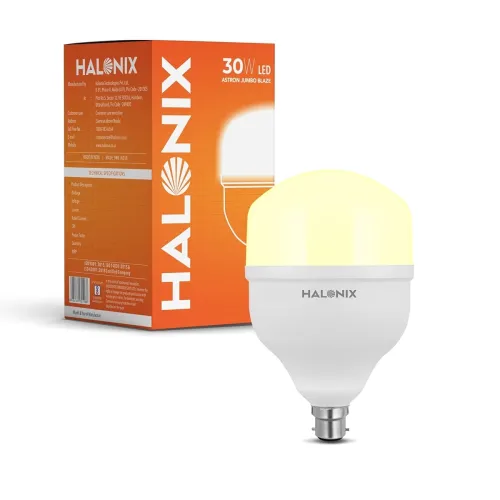 Image of Halonix Jumbo 30W Higher Wattage Yellow Led Bulb 