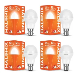 Halonix Photon Plus B22 12W LED Bulb (Pack of 4)