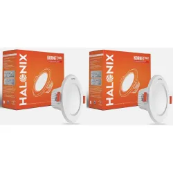 Halonix Plastic 3W 6500K White Junction Box Led Pack of 2 