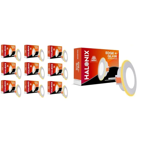 Image of Halonix Polycarbonate 12W Light Pack 10