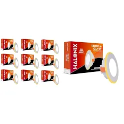 Halonix Polycarbonate 12W Light Pack 10