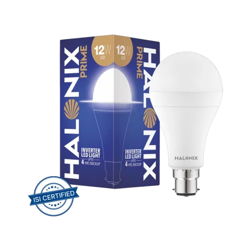 Image of HALONIX PRIME 12W Inverter 4 hrs Bulb Emergency Light (White)