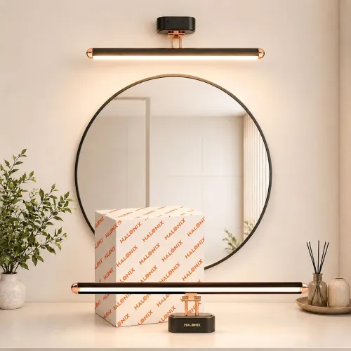 Image of Halonix Signia 12W 3-in-1 Color Changing Mirror Light/Picture Light