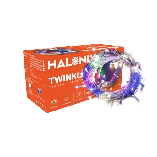 Image of Halonix Twinkle 10M Multicolor 46 LED String Light