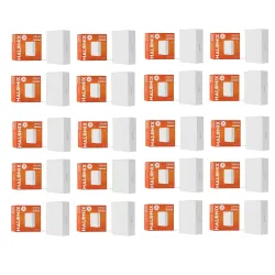 Halonix 15W Square Rimless LED Surface Downlight (White, 20-Pack)