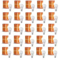 Halonix 2.9W B22 LED Cool White Bulb, Pack of 25