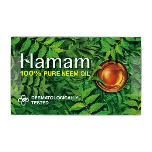 Image of Hamam Neem Tulsi and Aloevera Soap Bar 3 x 150 g