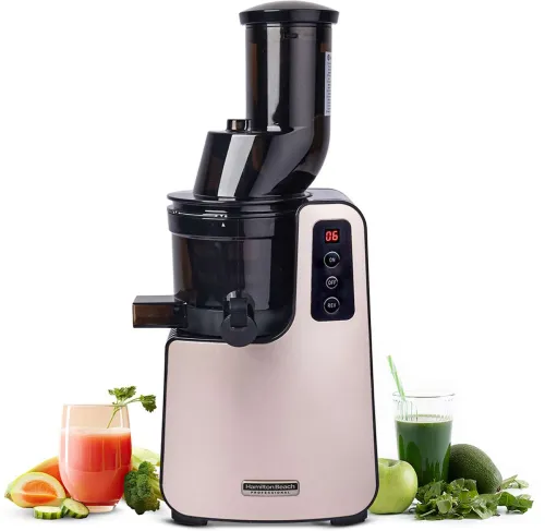 Image of Hamilton Beach 67601SJ 200 W Juicer (67601SJ | 2 Jars | Champagne Gold)