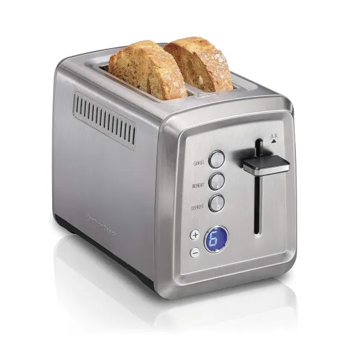 Image of Hamilton Beach 2 Slice Toaster with Extra-Wide Slots