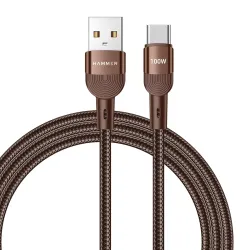 HAMMER 100W 5A USB to Type-C Super Fast Charging Cable