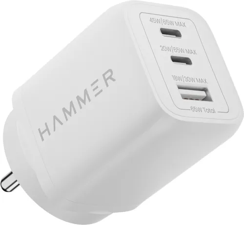 Image of Hammer 65 W GaN 3.25 A Multi-pin Wall Charger