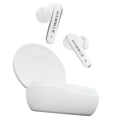 Image of HAMMER Airflow Lit True Wireless Earbuds with Upto 20H Playtime, Type-C Charging, Touch Controls, Voice Assistance, IPX5
