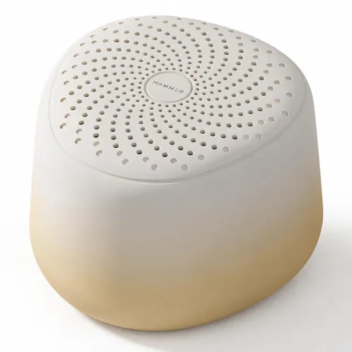 Image of HAMMER Drop Sunrise Portable Indoor Bluetooth Speaker, 5W RMS Output, Bluetooth 6.0, Up to 32H Playtime, Twin Pairing, M
